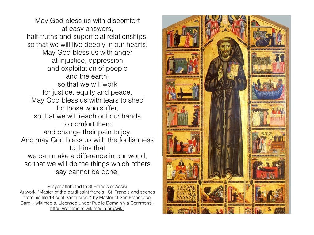St Francis of Assisi – A Prayer for the Week