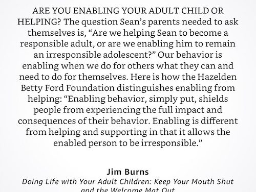Jim Burns: Doing Life with your adult children