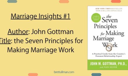 Marriage Insights #1: book suggestion John Gottman